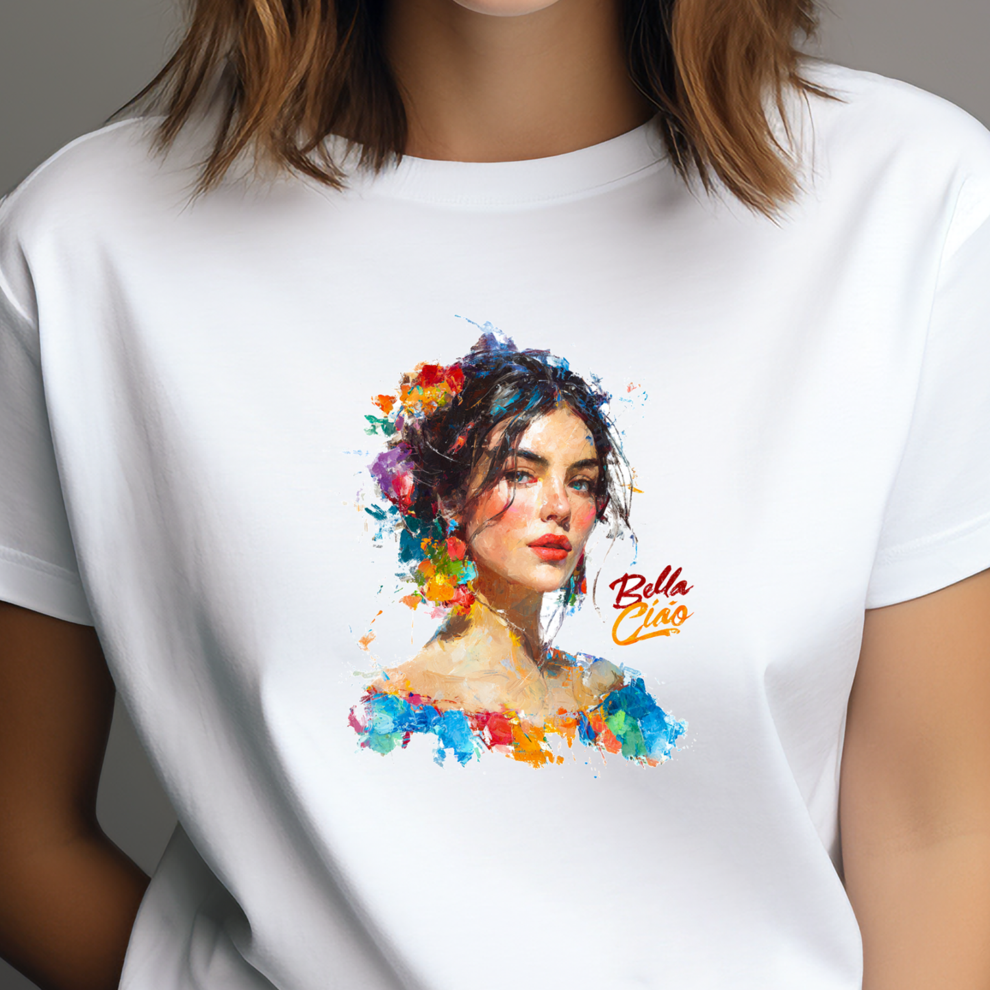 Moteriški marškinėliai "Bella Ciao"
