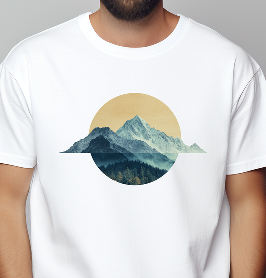 Vyriški marškinėliai "Kalnų Oazė"