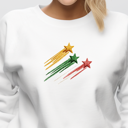 Moteriškas džemperis "Laisvės žvaigždės"