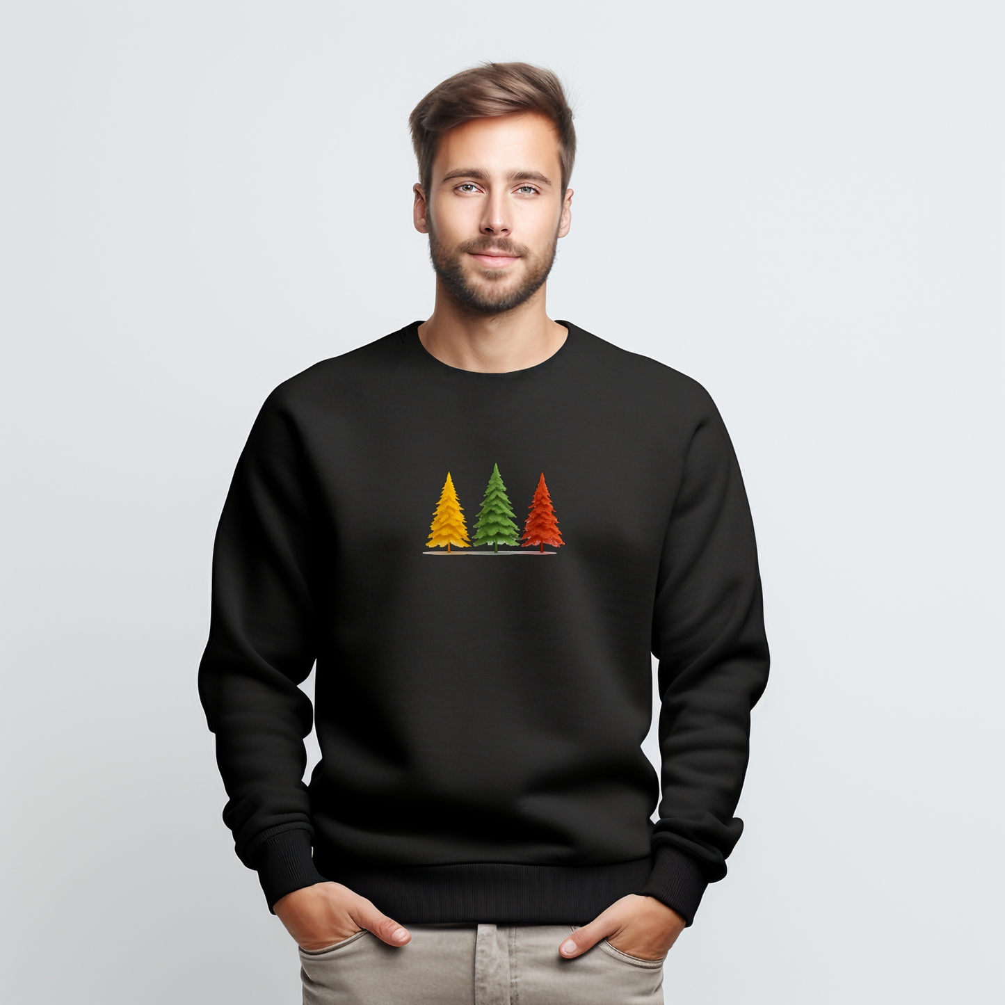 Vyriškas džemperis "Trys eglės"