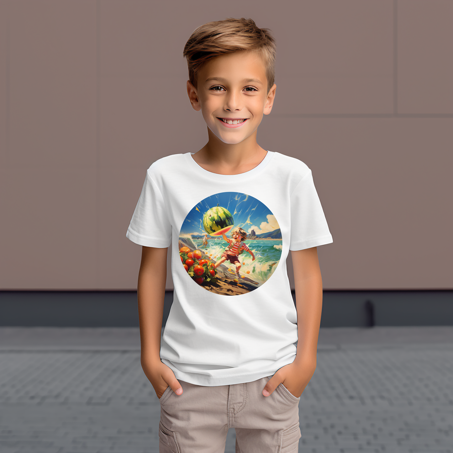 Watermelon boy