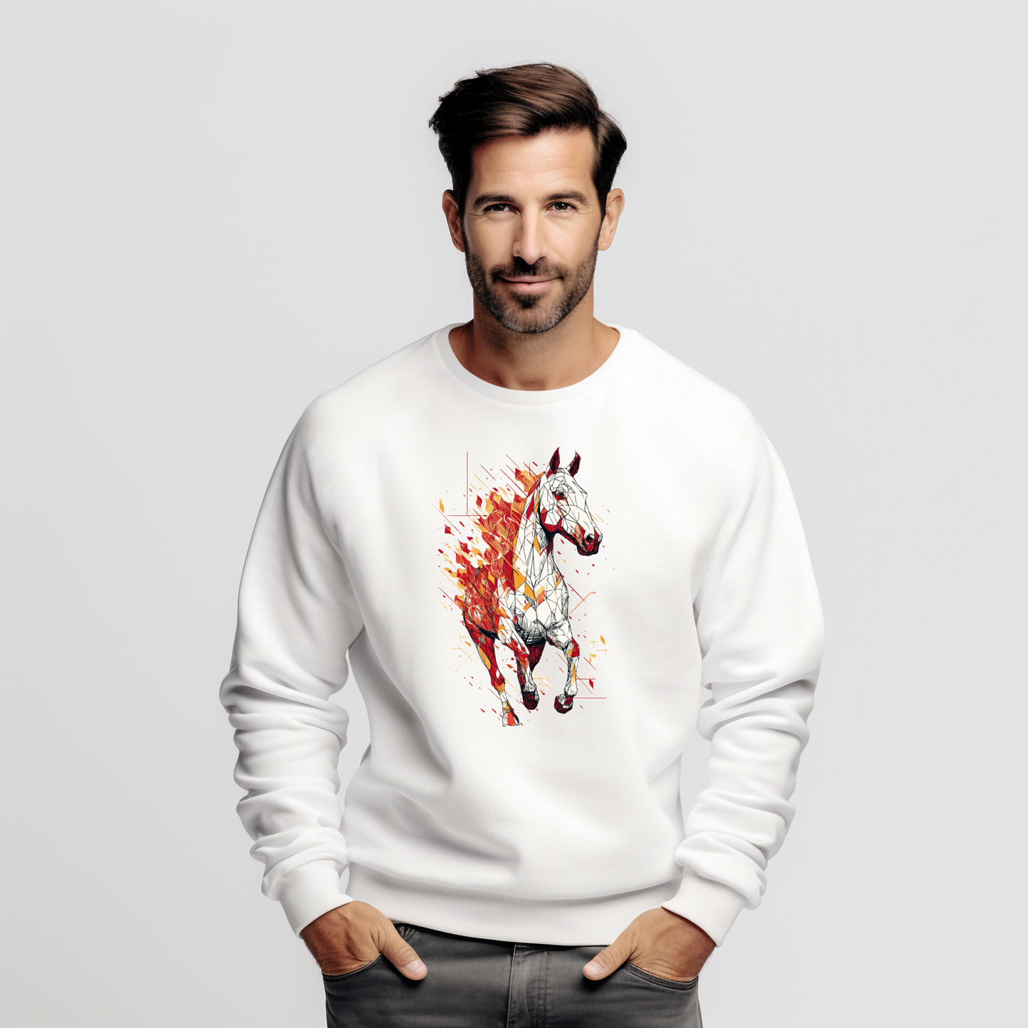 Vyriškas džemperis "Bėgantys metai"