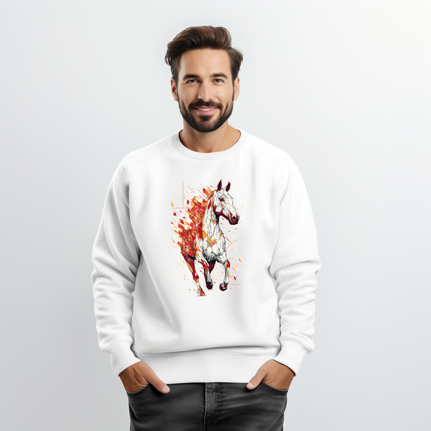 Vyriškas džemperis "Bėgantys metai"