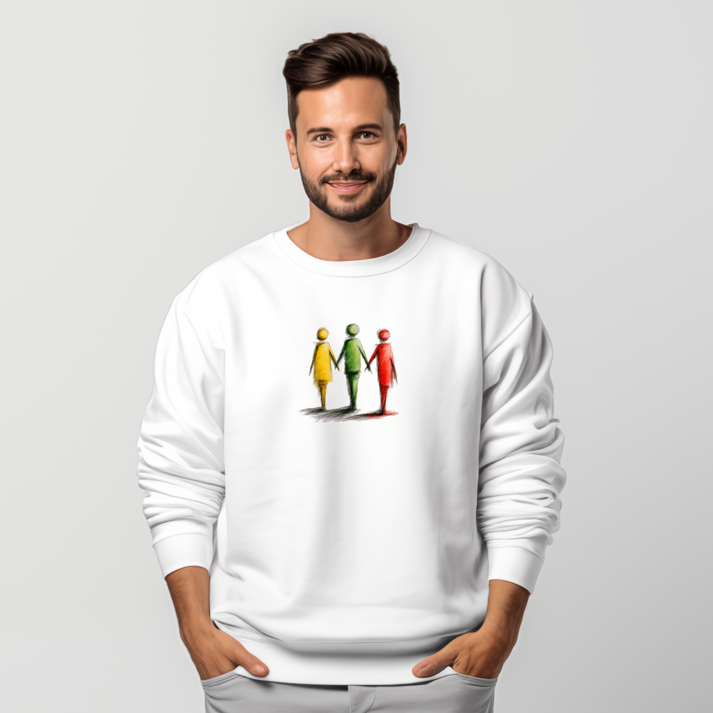 Vyriškas džemperis "Bendrystė"