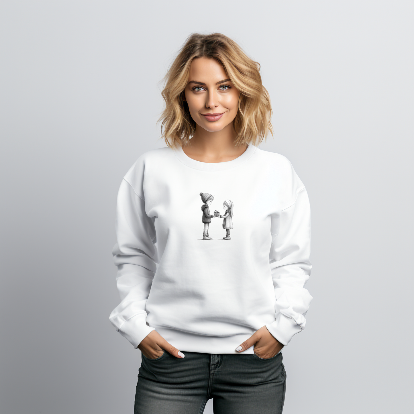 Moteriškas džemperis "Dovana artimam"