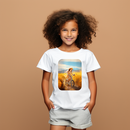 Girl in a field