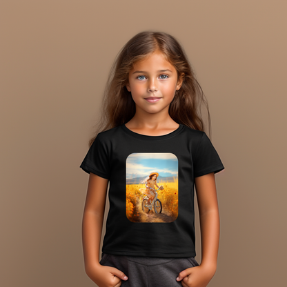 Girl in a field