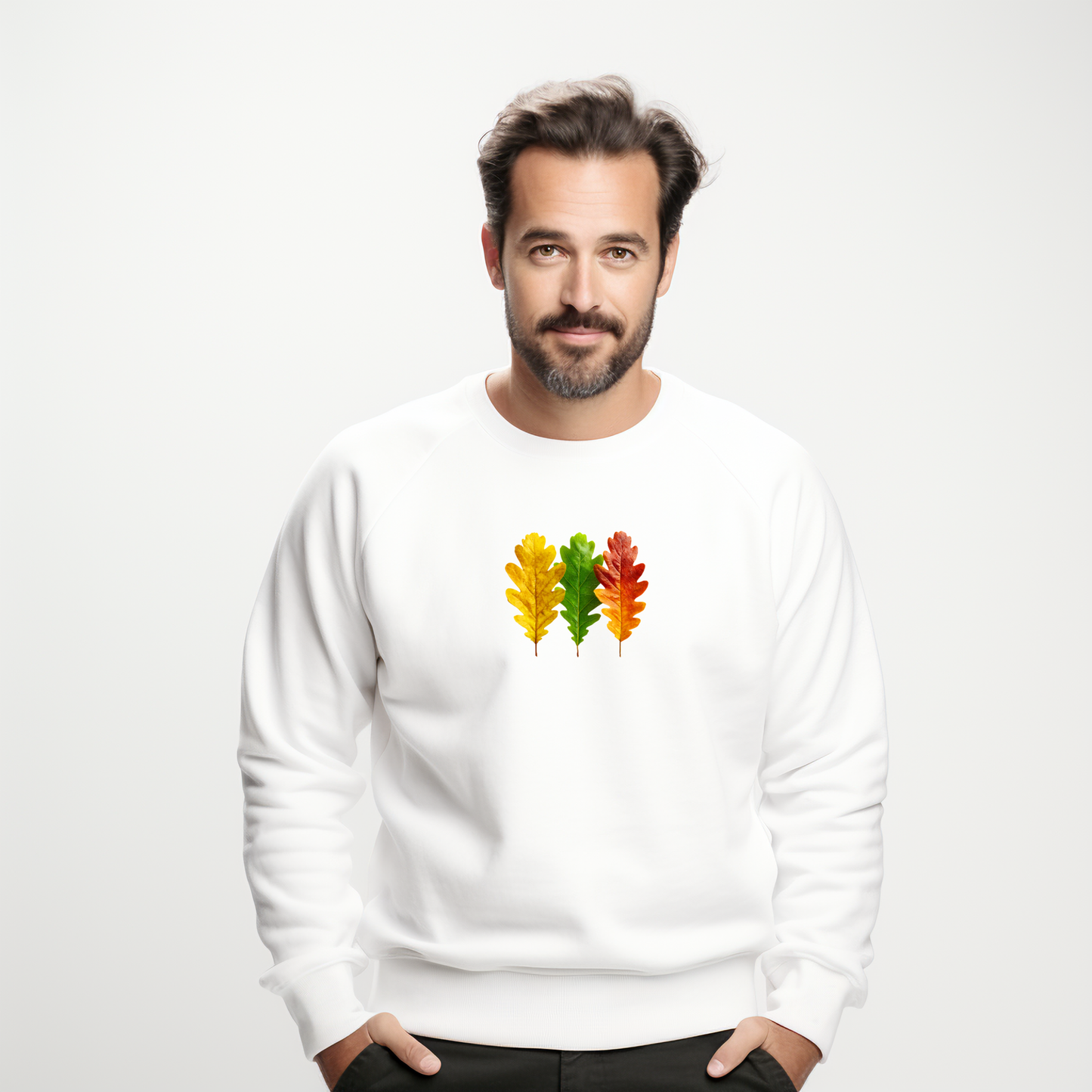 Vyriškas džemperis "Lietuvos lapai"