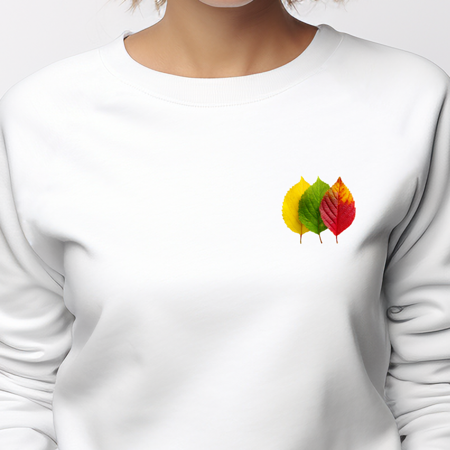 Moteriškas džemperis "Lietuvos lapeliai"