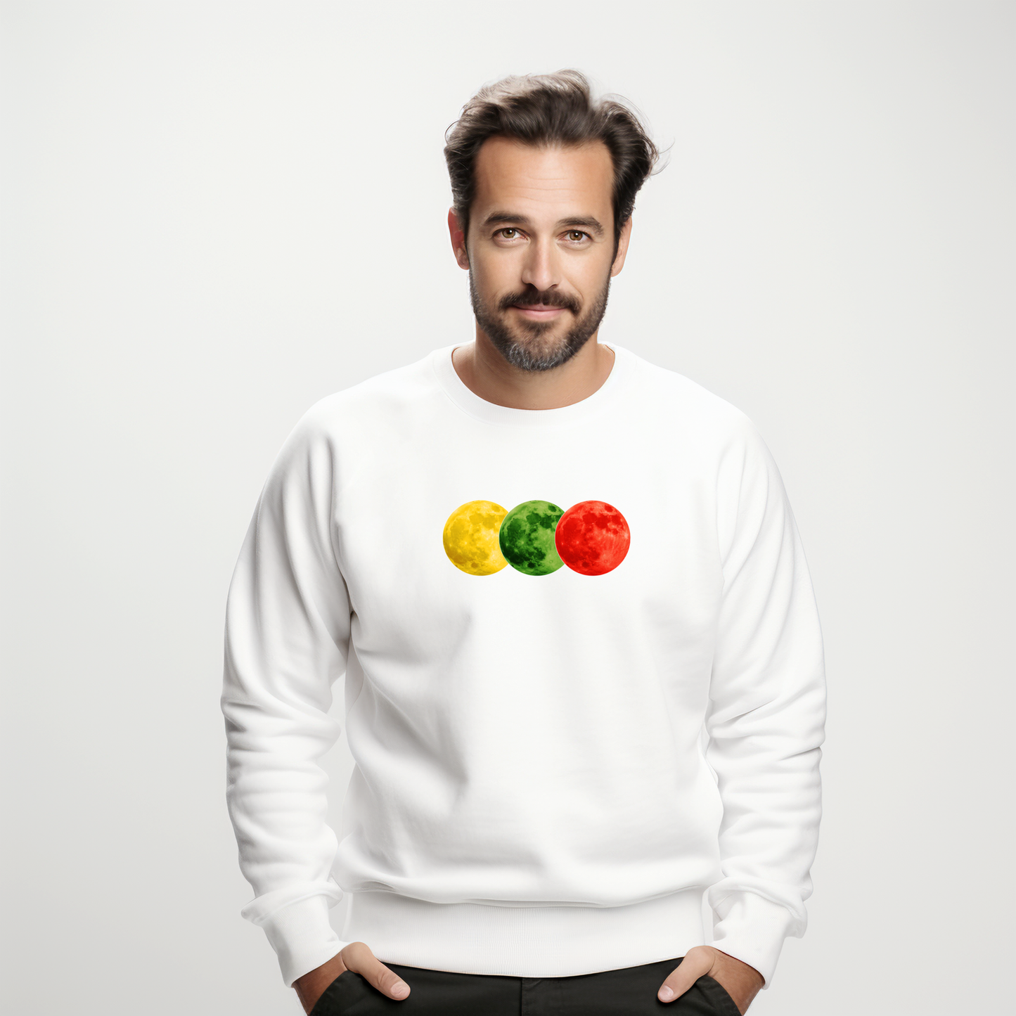 Vyriškas džemperis "Lietuvos mėnulis"