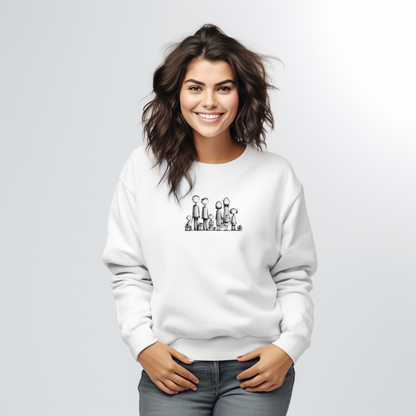 Moteriškas džemperis "Mano šeima"