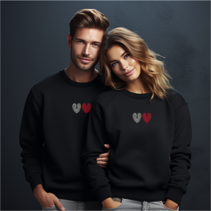 Moteriškas džemperis "Meilės atspaudai"