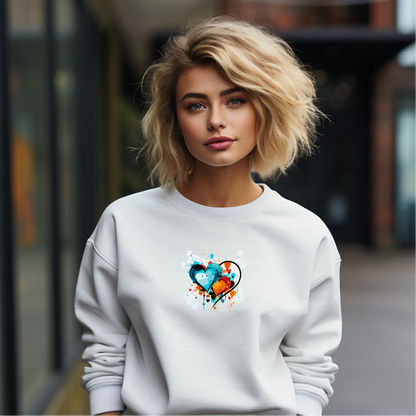 Moteriškas džemperis “Meilės pliūpsnis"