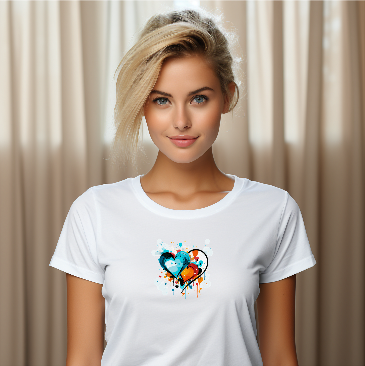 Moteriški marškinėliai “Meiles pliūpsnis"