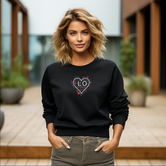Moteriškas džemperis “Meilės raidės"