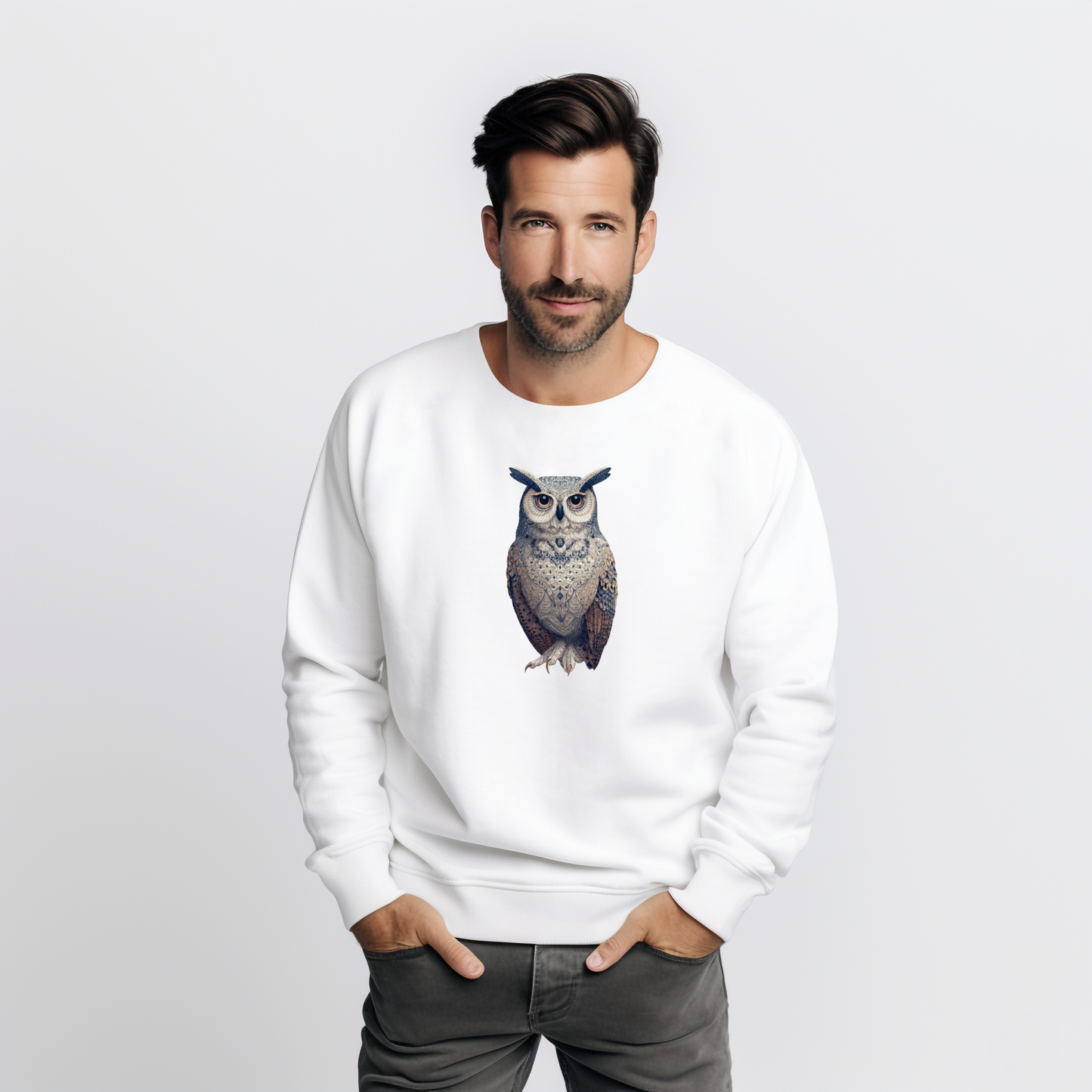 Vyriškas džemperis "Pelėda"