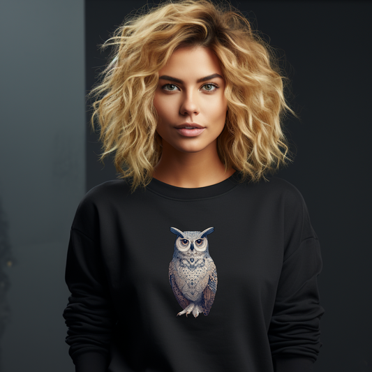 Moteriškas džemperis "Pelėda"