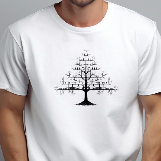 Vyriški marškinėliai "Šeimos Medis"