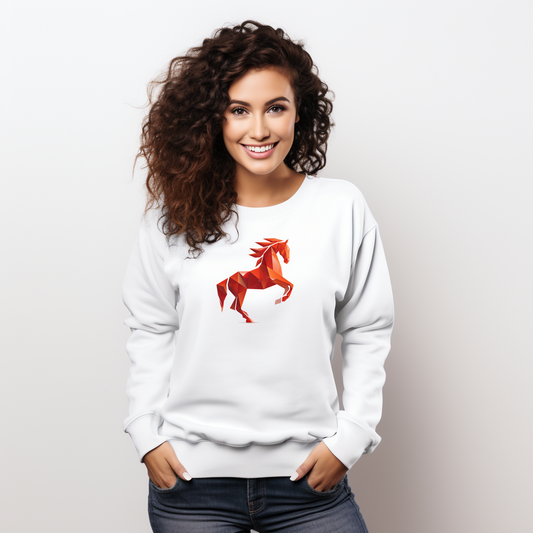 Moteriškas džemperis "Simarono žirgas"