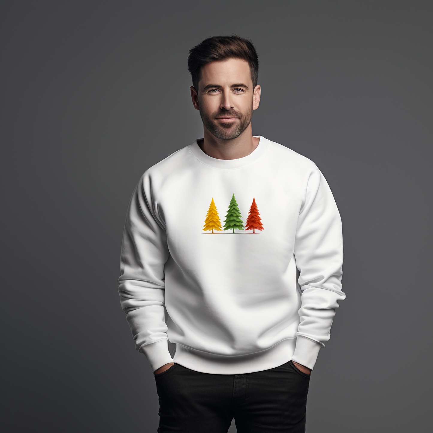 Vyriškas džemperis "Trys eglės"