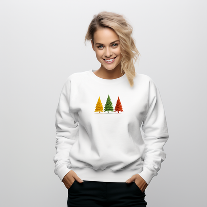 Moteriškas džemperis "Trys eglutės"