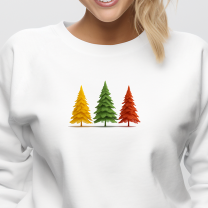 Moteriškas džemperis "Trys eglutės"