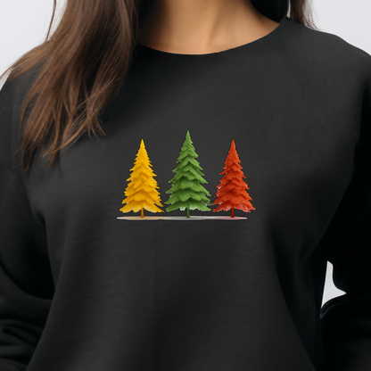 Moteriškas džemperis "Trys eglutės"