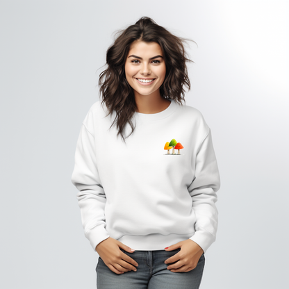 Moteriškas džemperis "Trys grybukai"