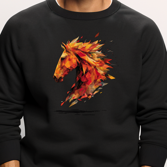 Vyriškas džemperis "Ugnies žvilgsnis"