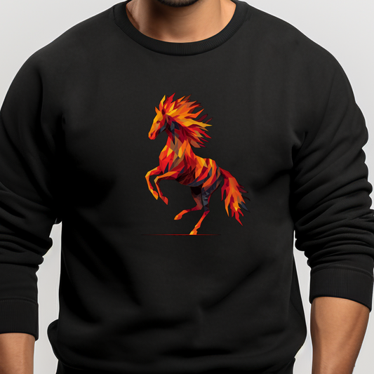 Vyriškas džemperis "Žirgo metai"