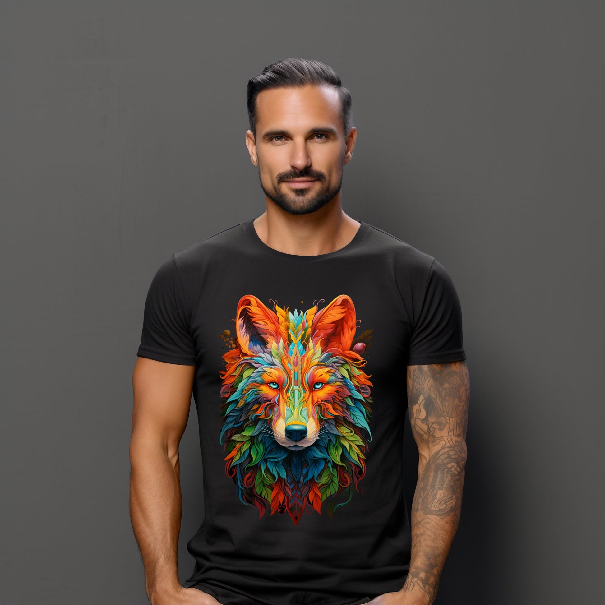Modern Wolf - DesignedByMe.lt - 